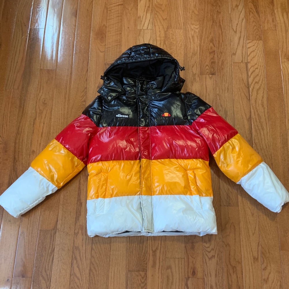 ELLESSE: ALME HOODED PUFFER JACKET
